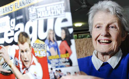 St George Illawarra Dragons NRL player Ben Creagh’s grandmother, Judy Creagh, of Lennox Head, is planning on supporting her grandchild from the comfort of her lounge. St George Illawarra Dragons NRL player Ben Creagh’s grandmother, Judy Creagh, of Lennox Head, is planning on supporting her grandchild from the comfort of her lounge.